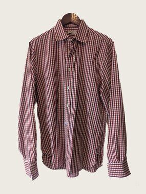 PRINGLE OF SCOTLAND - Classic check shirt - Sz 16.5